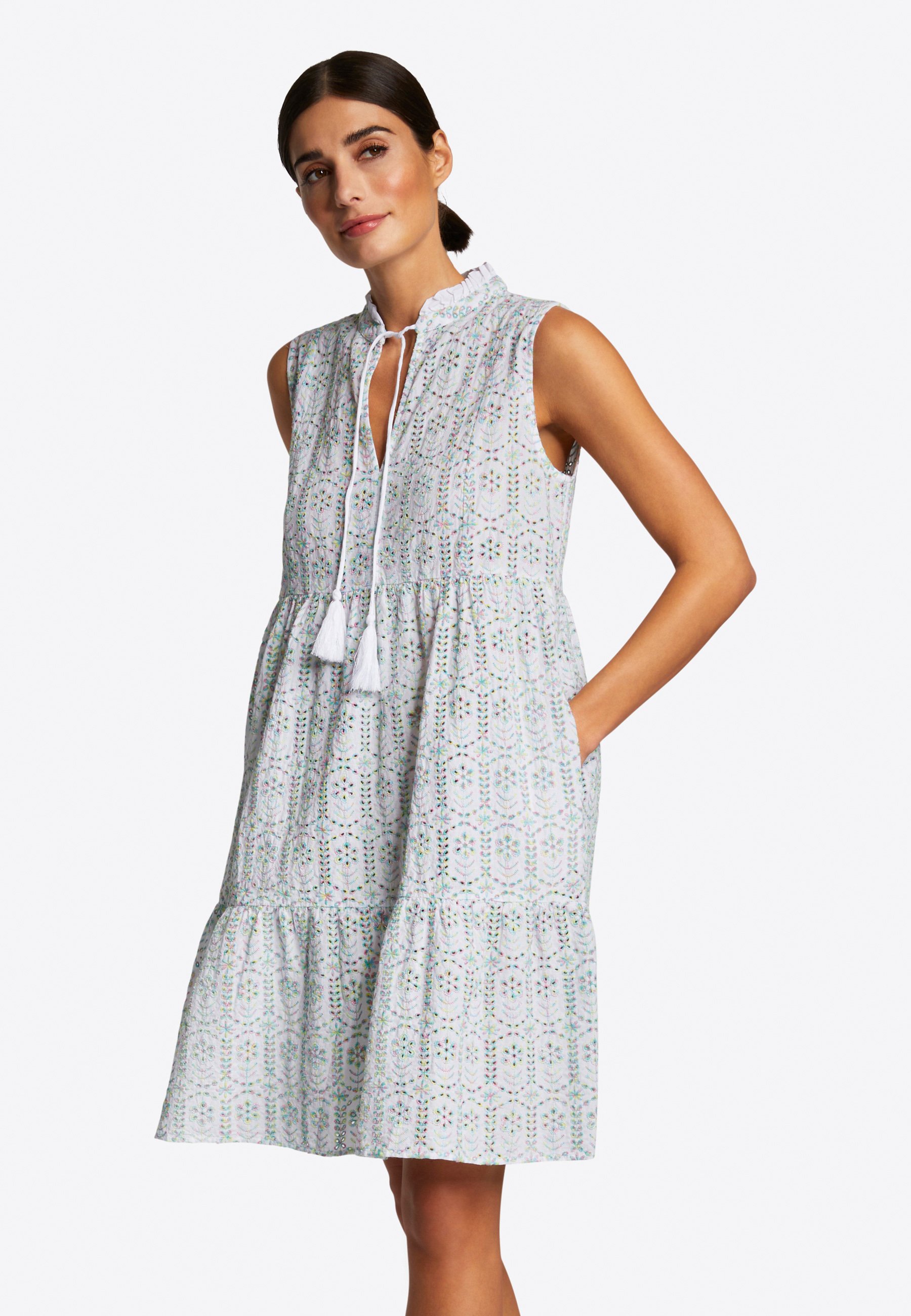 Rich and royal kleid mit stickerei Clearance